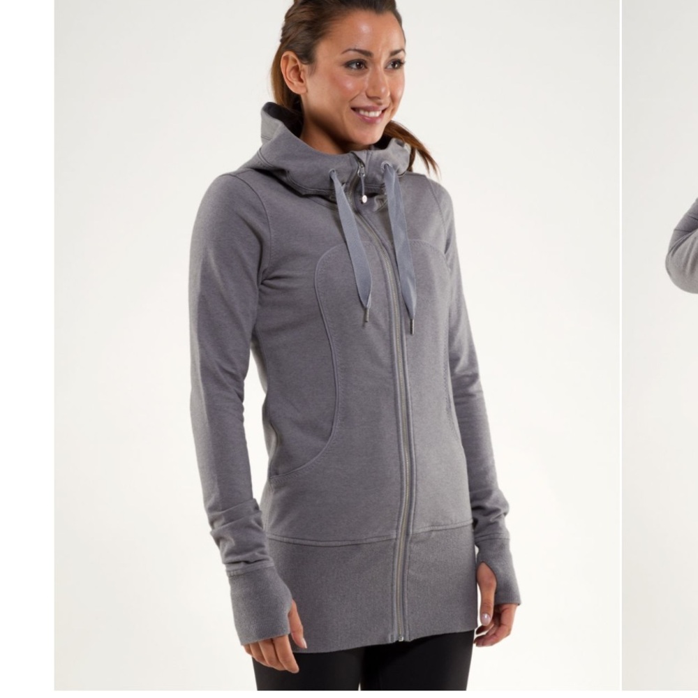 LULULEMON Live Simply Jacket Zip Up Sweater Light Purple Women’s Size 8